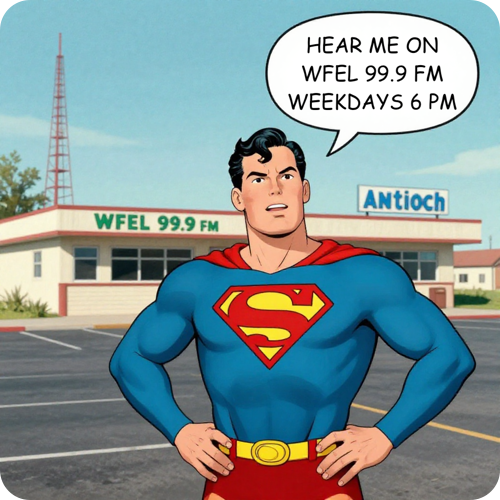 Superman on WFEL